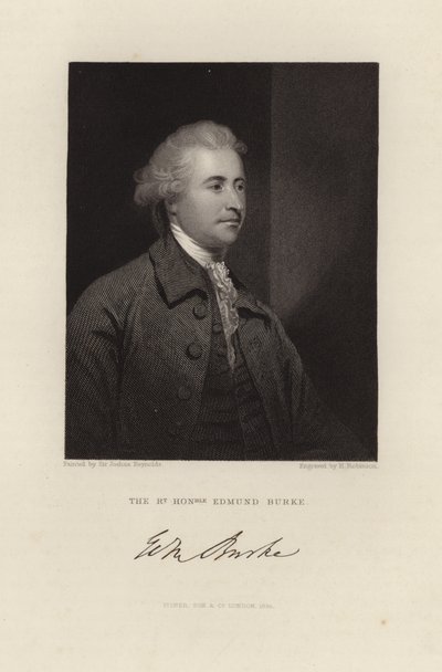 Edmund Burke da Joshua Reynolds
