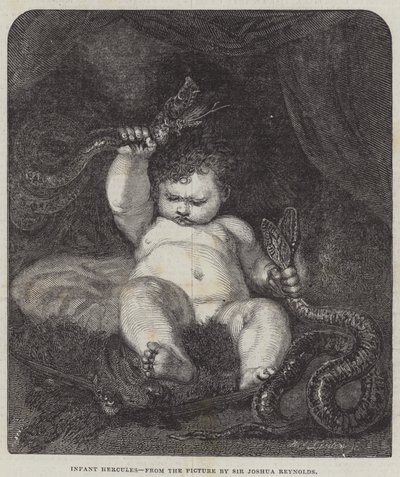 Ercole infante da Joshua Reynolds