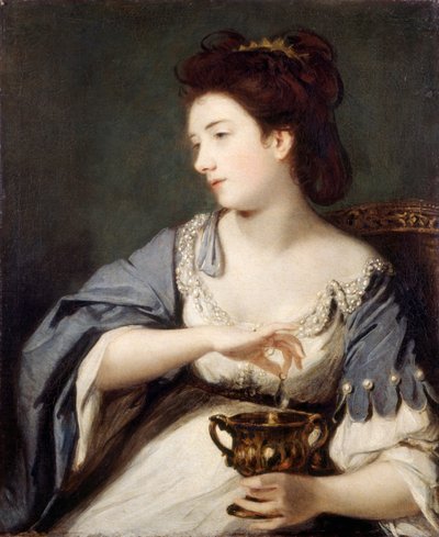 Kitty Fisher come Cleopatra da Joshua Reynolds