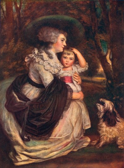Lavinia, Contessa Spencer 1762-1831, e John Charles Spencer, Visconte Althorp 1782-1845, 1906 da Joshua Reynolds