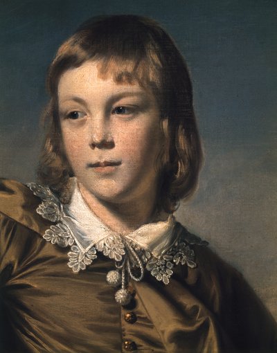 Master Thomas Lister Il Ragazzo Marrone, dettaglio da Joshua Reynolds