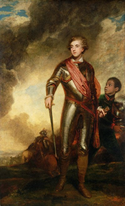 Ritratto di Charles Stanhope, 3° Conte di Harrington (1753-1816) 1782 da Joshua Reynolds