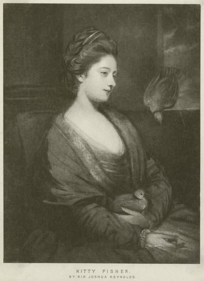 Ritratto di Kitty Fisher da Joshua Reynolds