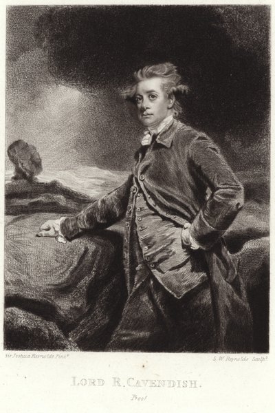 Ritratto di Lord Richard Cavendish da Joshua Reynolds