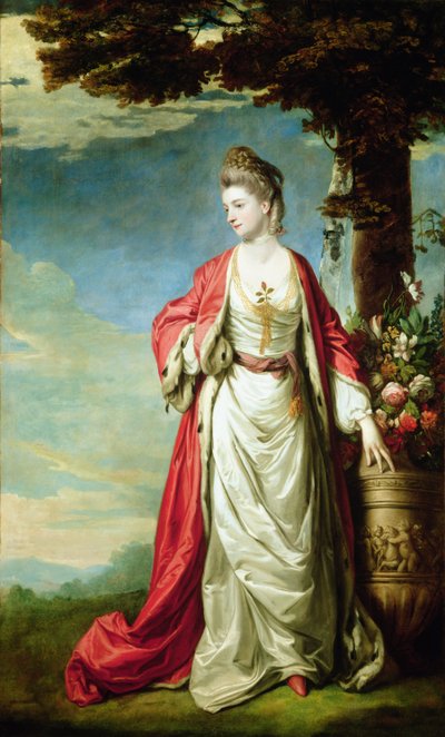Ritratto di Mrs Trecothick, in abito turco da Joshua Reynolds