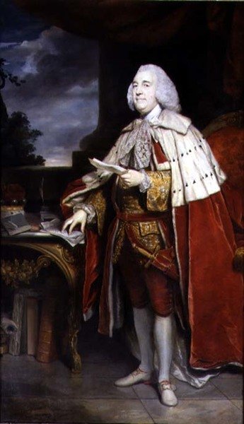 Ritratto di Robert Marsham, secondo Barone Romney e secondo Presidente della Società da Joshua Reynolds