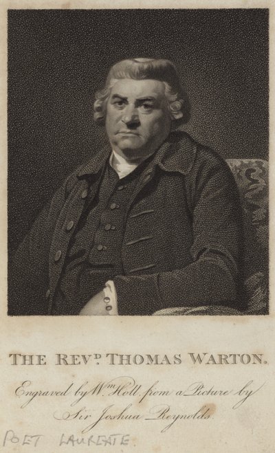 Ritratto di Thomas Warton da Joshua Reynolds
