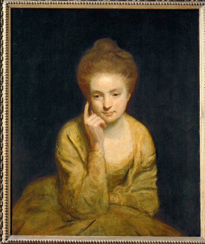 Ritratto di giovane donna (dipinto su tela) da Joshua Reynolds