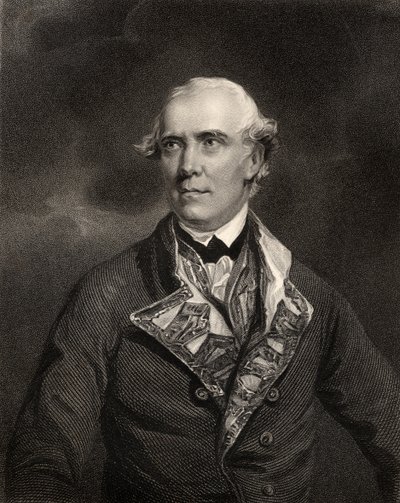 Retroammiraglio Samuel Barrington, inciso da H.T. Ryall, da 