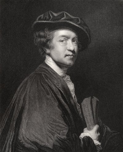 Sir Joshua Reynolds, inciso da J. Cochran, da 