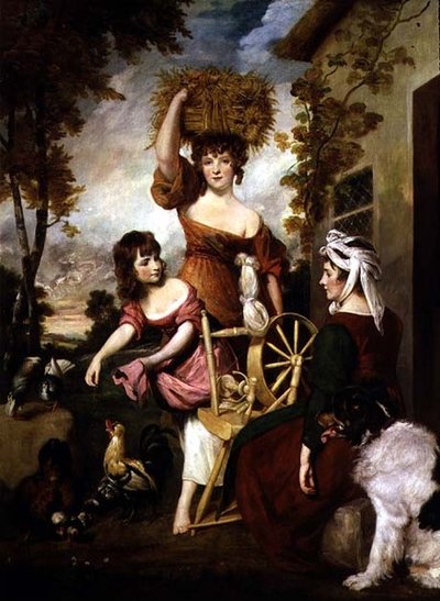 I Contadini, La Famiglia Machil, 1788 da Joshua Reynolds