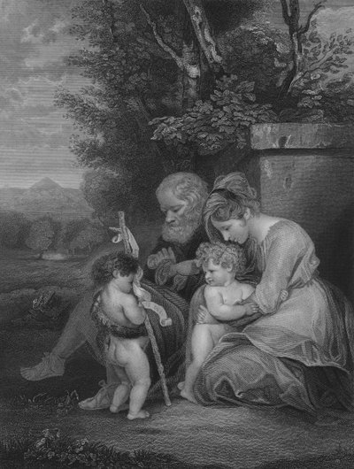 La Sacra Famiglia da Joshua Reynolds