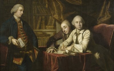 La festa fuori città, c.1759 da Joshua Reynolds