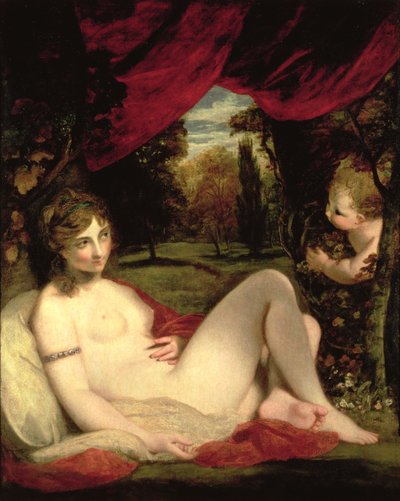 Venere e Cupido, c.1785 da Joshua Reynolds