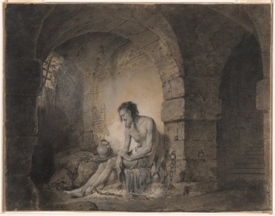 Il prigioniero, da Sterne da Josiah Boydell