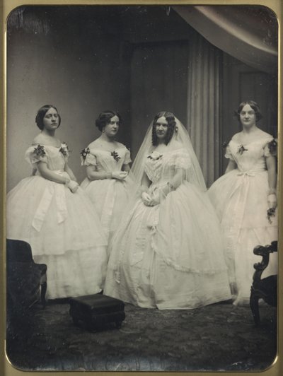 Una sposa e le sue damigelle da Josiah Johnson Hawes