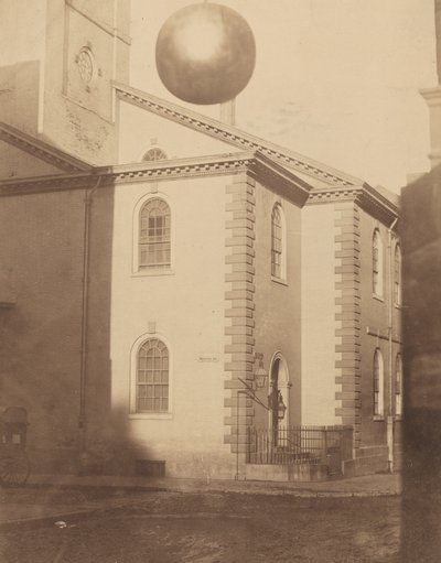 Chiesa di Brattle Square, anni 1850 da Josiah Johnson Hawes