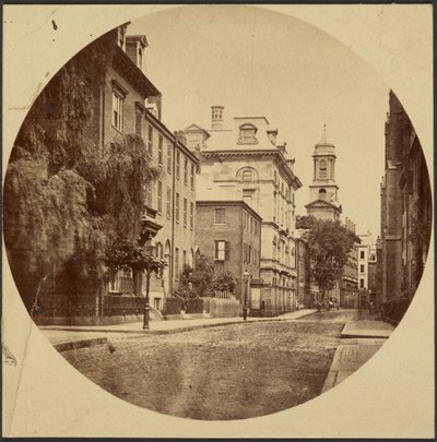 Chauncy Street da Exeter Place da Josiah Johnson Hawes