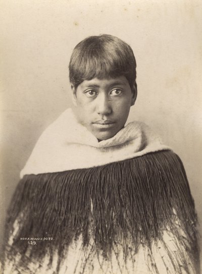 Hora Maniapoto, c.1890 da Josiah Martin