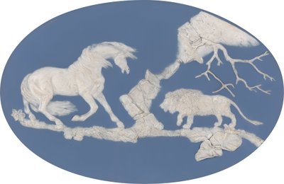 Cavallo spaventato da un leone (Episodio A) da Josiah Wedgwood