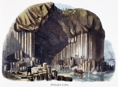 La Grotta di Fingal, da Fenomeni della Natura, 1849 da Josiah Wood Whymper