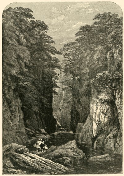 Fors Nothyn, Galles del Nord, c1850 da Josiah Wood Whymper
