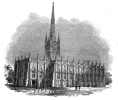 Cattedrale di San Paolo, Calcutta da Josiah Wood Whymper