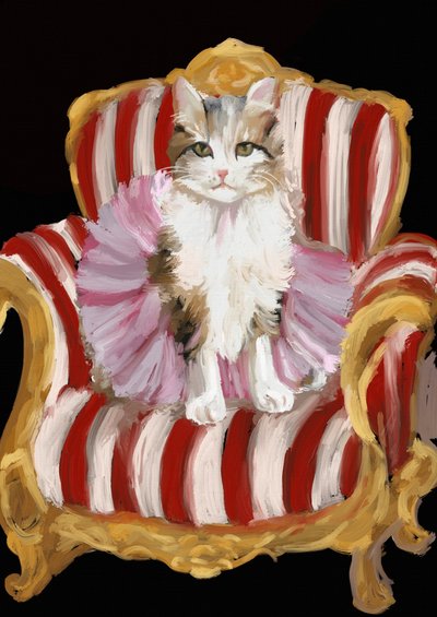 Gattino regale in tutù da Josie George