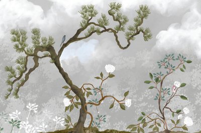 Pino sereno e fiori da Josie George