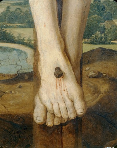 Calvario, dettaglio da Josse (fl.1493 1508) Lieferinxe