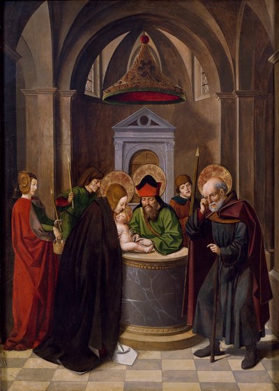 Circoncisione di Gesù da Josse (fl.1493 1508) Lieferinxe