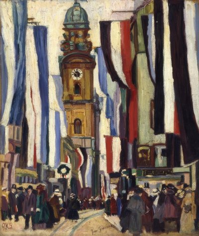 J.Goossens, Giorno di festa alla chiesa dei Teatini da Josse Goossens