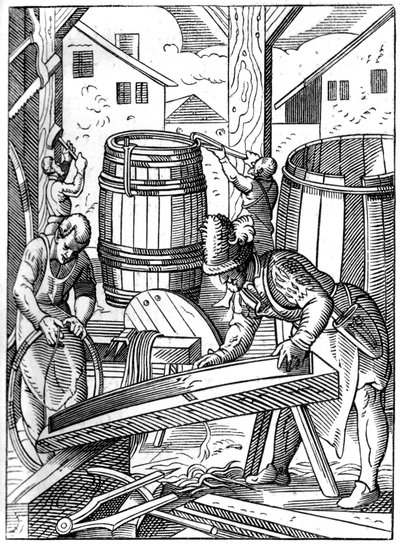 Cooper, 16° secolo, 1849 da Jost Amman