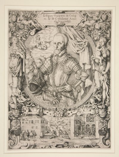 Gaspard de Coligny, Ammiraglio di Francia da Jost Amman