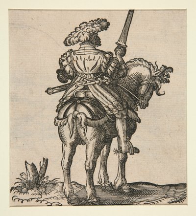 Soldato a cavallo da Jost Amman