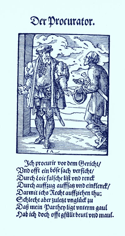 Il procuratore da Jost Amman