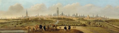 Veduta sulla città di Utrecht, c. 1650-1660 da Jost Cornelisz Droochsloot