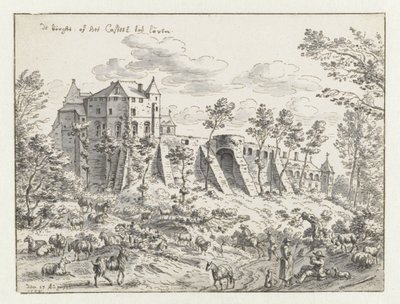 Castello di Leuven, 1675 da Josua de Grave