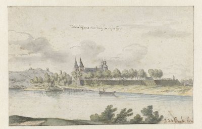 Vista del Forte Navagne, Limburgo da Josua de Grave
