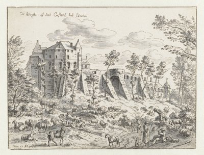 Veduta del Keizersberg vicino a Leuven da Josua de Grave