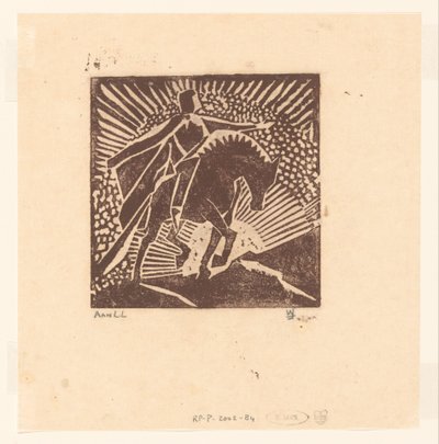 Cavaliere a cavallo da Joub Wiertz (signed by artist)