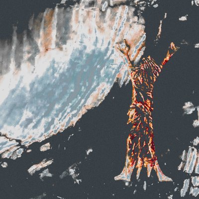 La divinità di Isaia, 2016 (tecnica mista) da Joy Lions