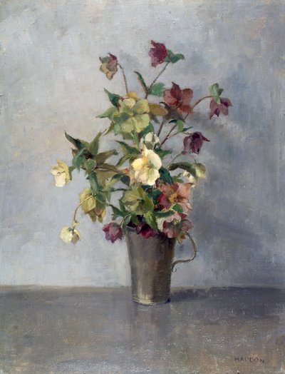 Fiori in vaso (dipinto) da Joyce Haddon