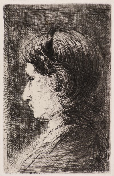 Ritratto femminile da Jozef  Israels