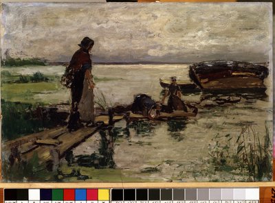 Sulla riva da Jozef  Israels