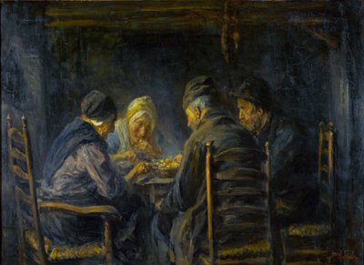 I mangiatori di patate da Jozef  Israels