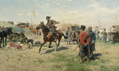I cosacchi zaporoghi da Jozef Brandt