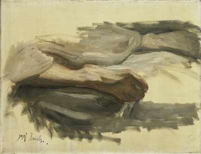 Le gambe di Saul da Jozef Israëls (signed by artist)