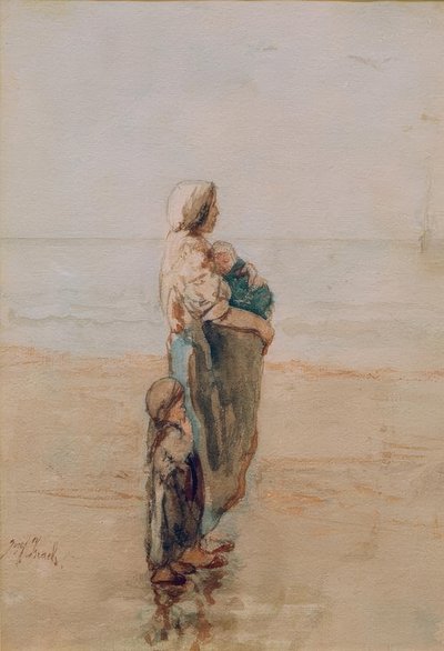 La barca di papà da Jozef Israëls