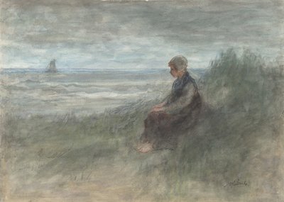 Ragazza nelle dune da Jozef Israëls